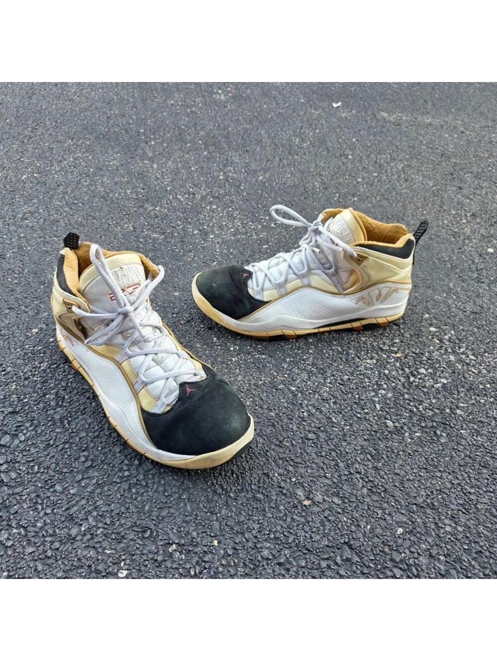 Nike Air Jordan Olympia 'White Metallic Gold' (2008) sz 11